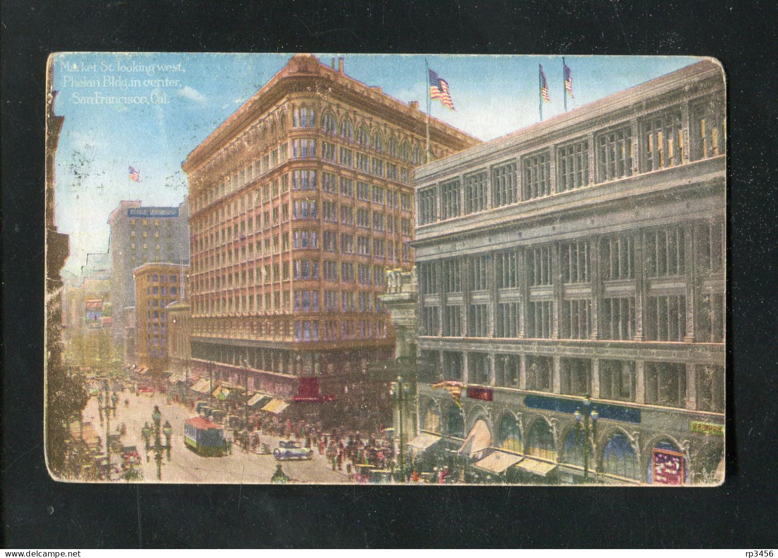 "USA" 1927, Color-AK "San Francisco" (A583) - San Francisco