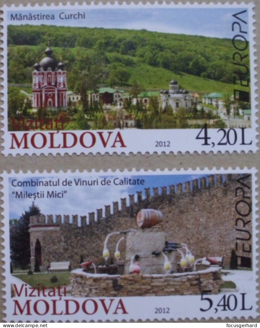 Moldawien       Europa  Cept    Besuchen Sie Europa  2012  ** - 2012