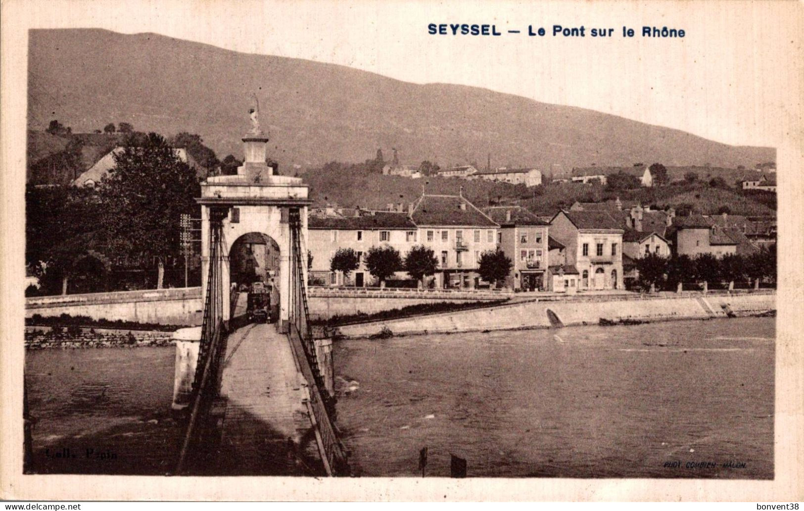 J1209 - SEYSSEL - D01 - Le Pont Sur Le Rhône - Seyssel