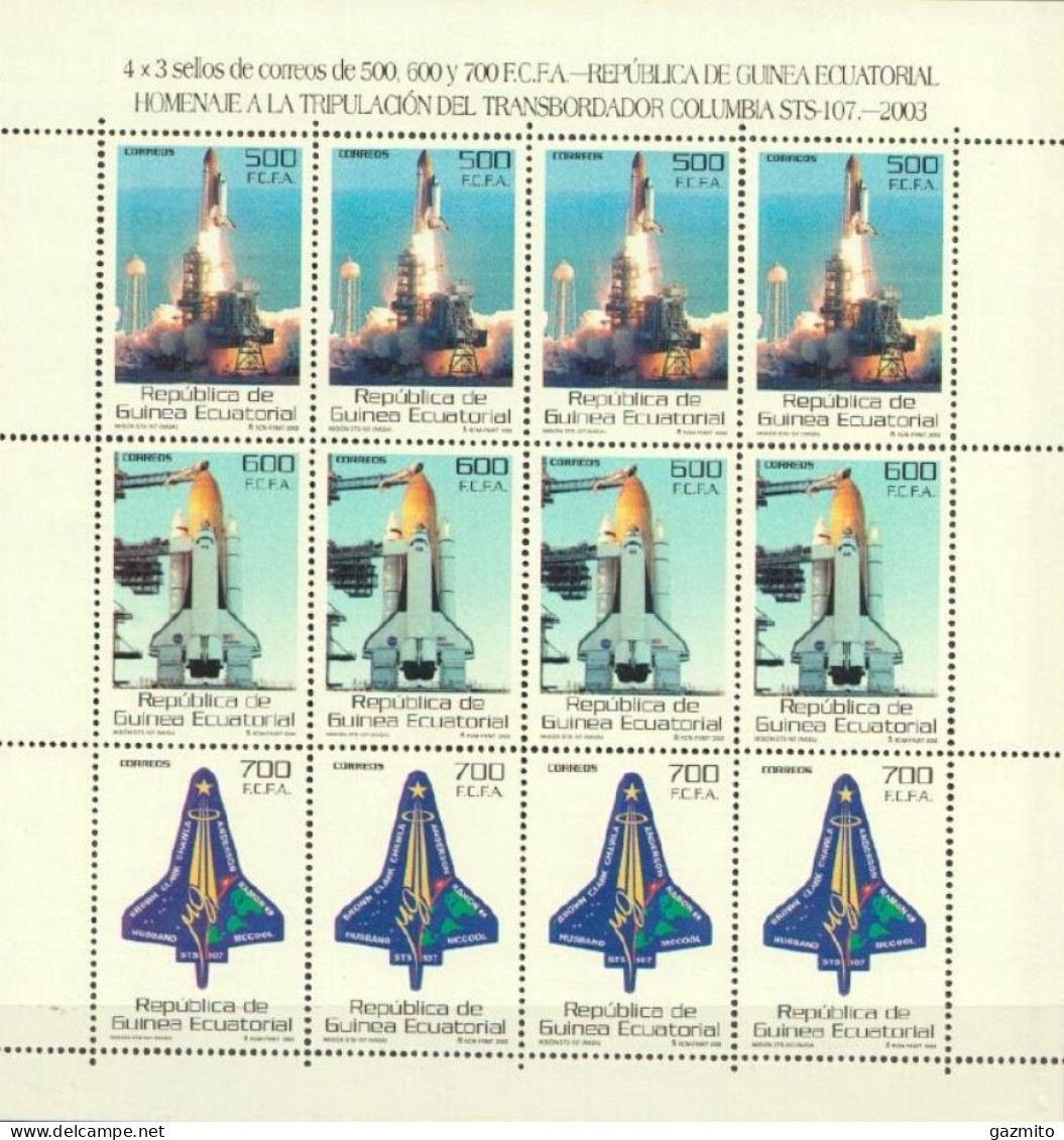 Guinea Equat. 2005,Space, Space Shuttle, Sheetlet - Guinée Equatoriale