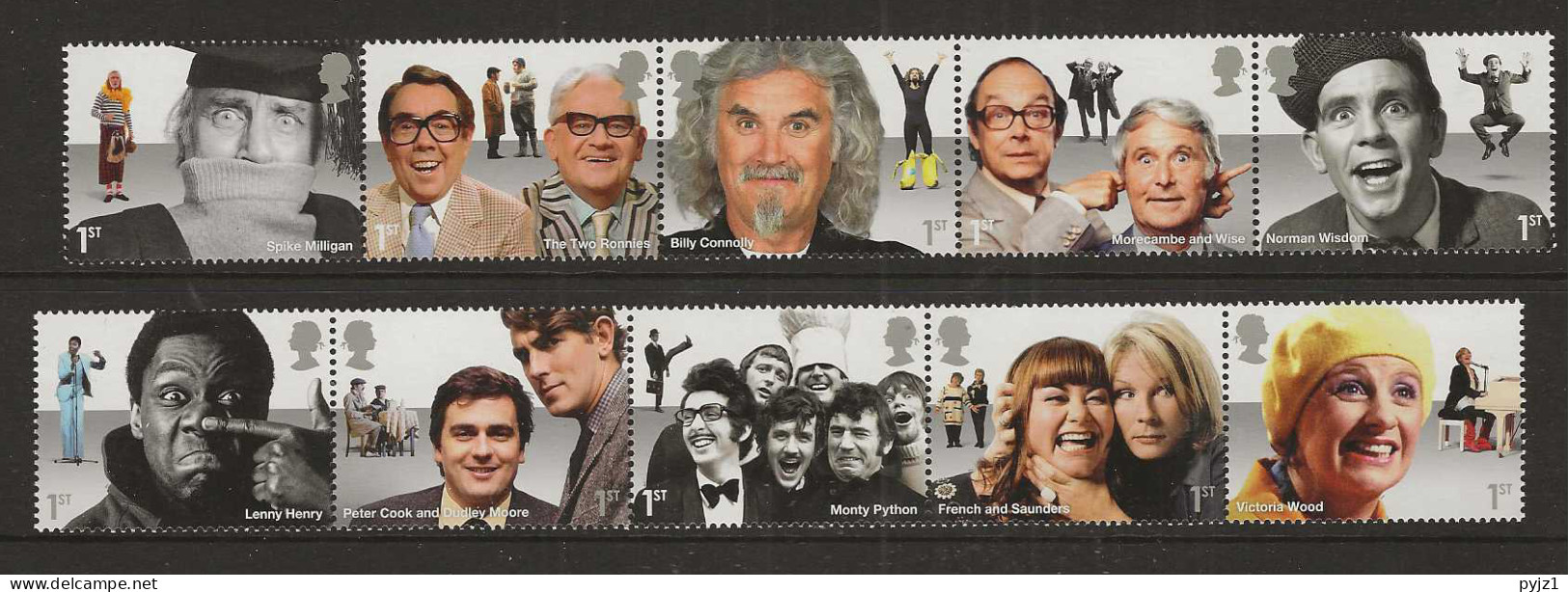 2015 MNH Great Britain Mi 3723-32 Postfris** - Unused Stamps