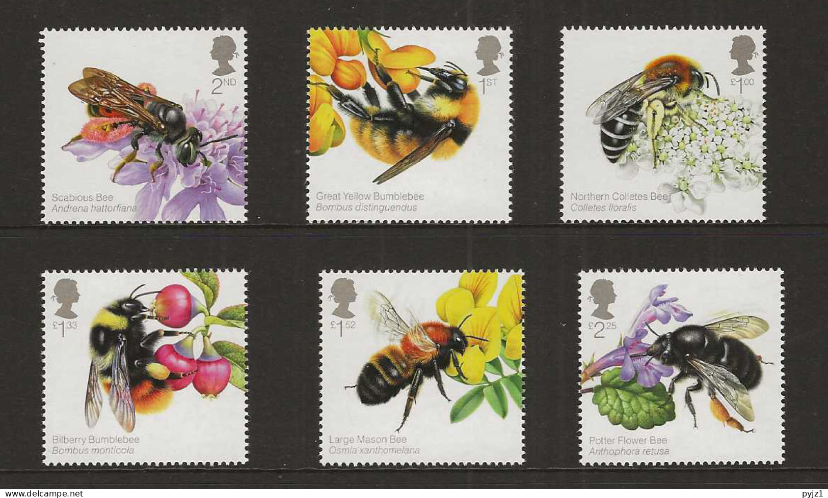 2015 MNH Great Britain Mi 3768-73 Postfris** - Unused Stamps