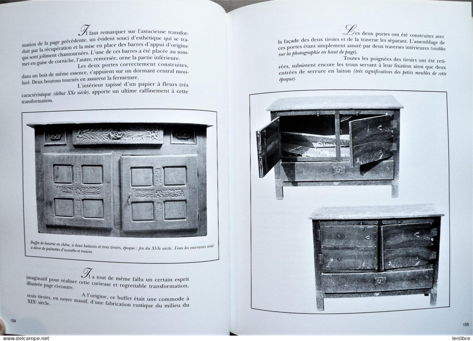 Le MOBILIER. Vendée, Poitou, Charentes. Son Histoire - Son Abandon – Guide de sa restauration. G. Aubisse. 1992.