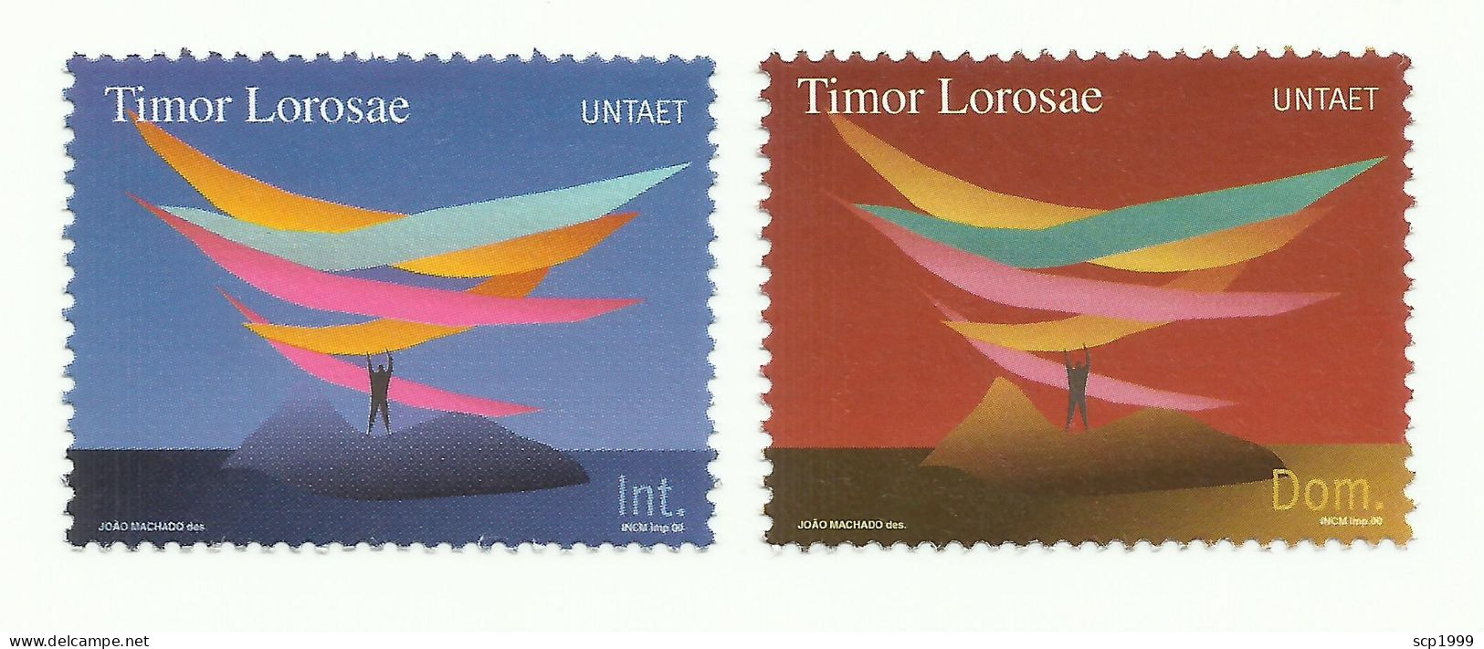 East Timor 2000 - Timor Lorosae, Under UN Protection Set MNH - Osttimor