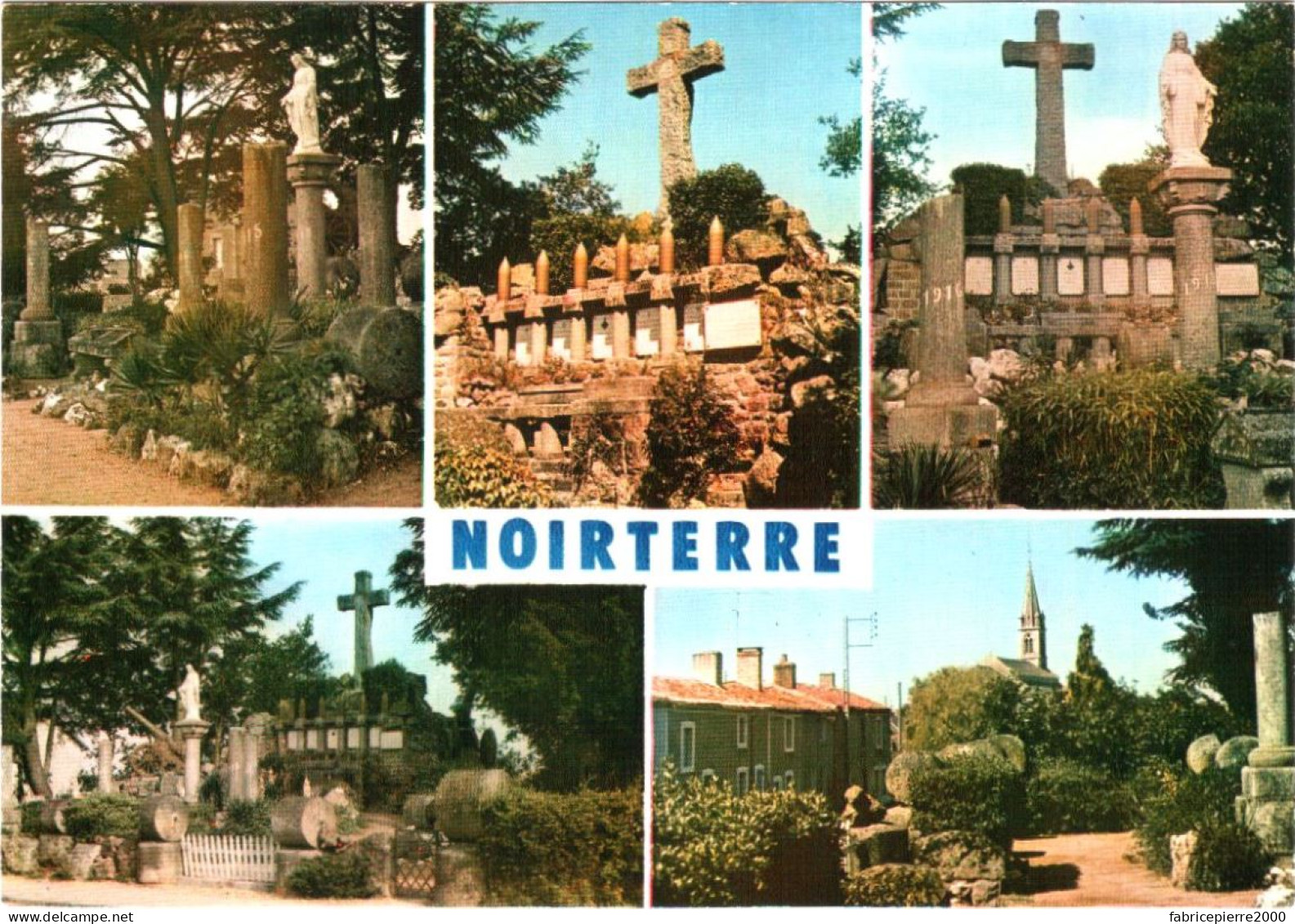 CPM 79 (Deux-Sèvres) Noirterre - Curieux Monuments Aux Morts TBE - Monuments Aux Morts