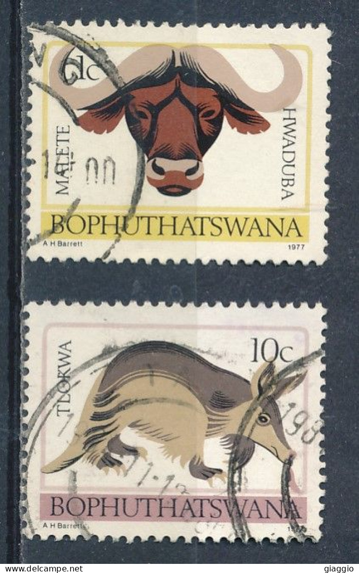 °°° BOPHUTHATSWANA - Y&T N°1/10 - 1977 °°° - Bophuthatswana