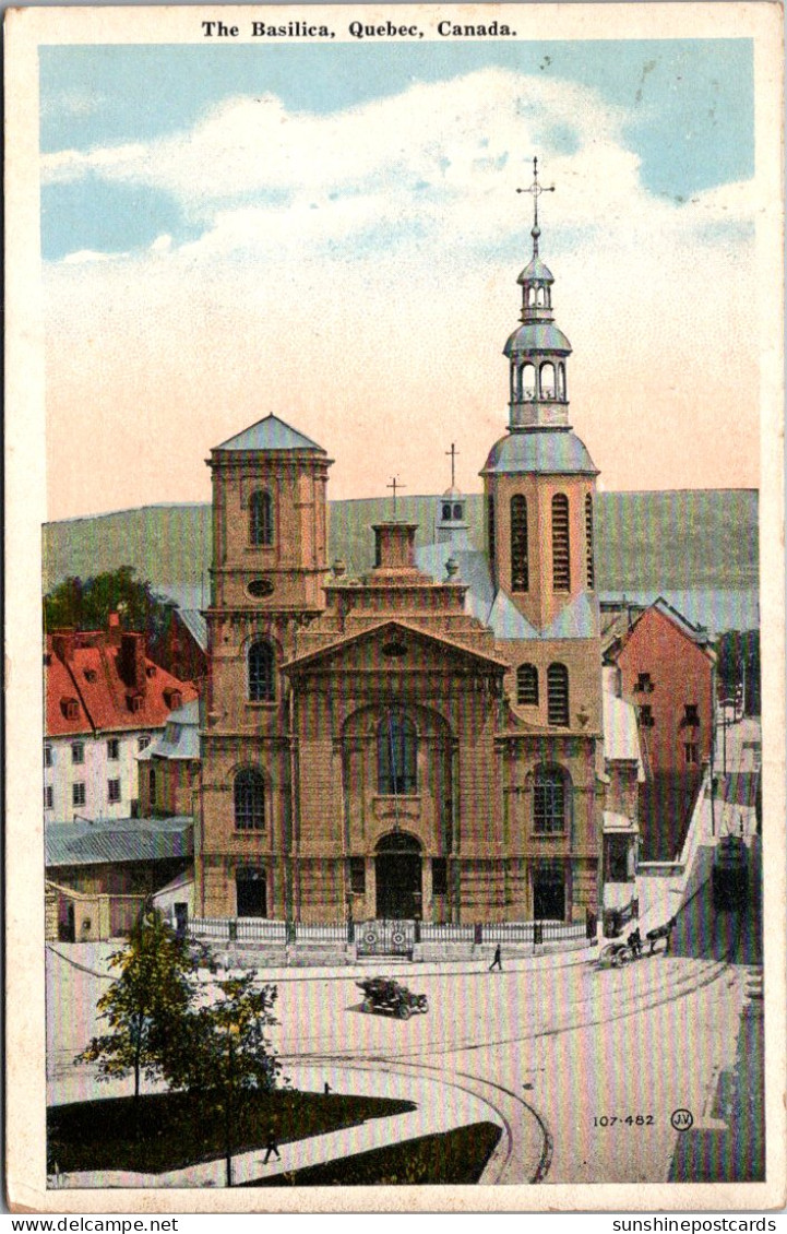 Canada Quebec The Basilica 1923 - Québec - La Cité