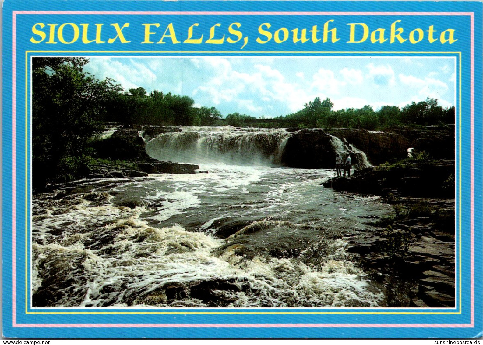 South Dakota Sioux Falls The Roaring Cataract - Sioux Falls