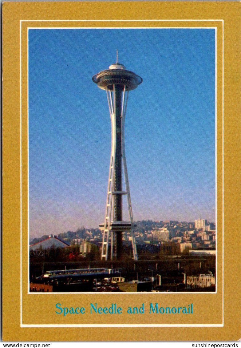 Washington Seattle The Space Needle And Monorail - Seattle