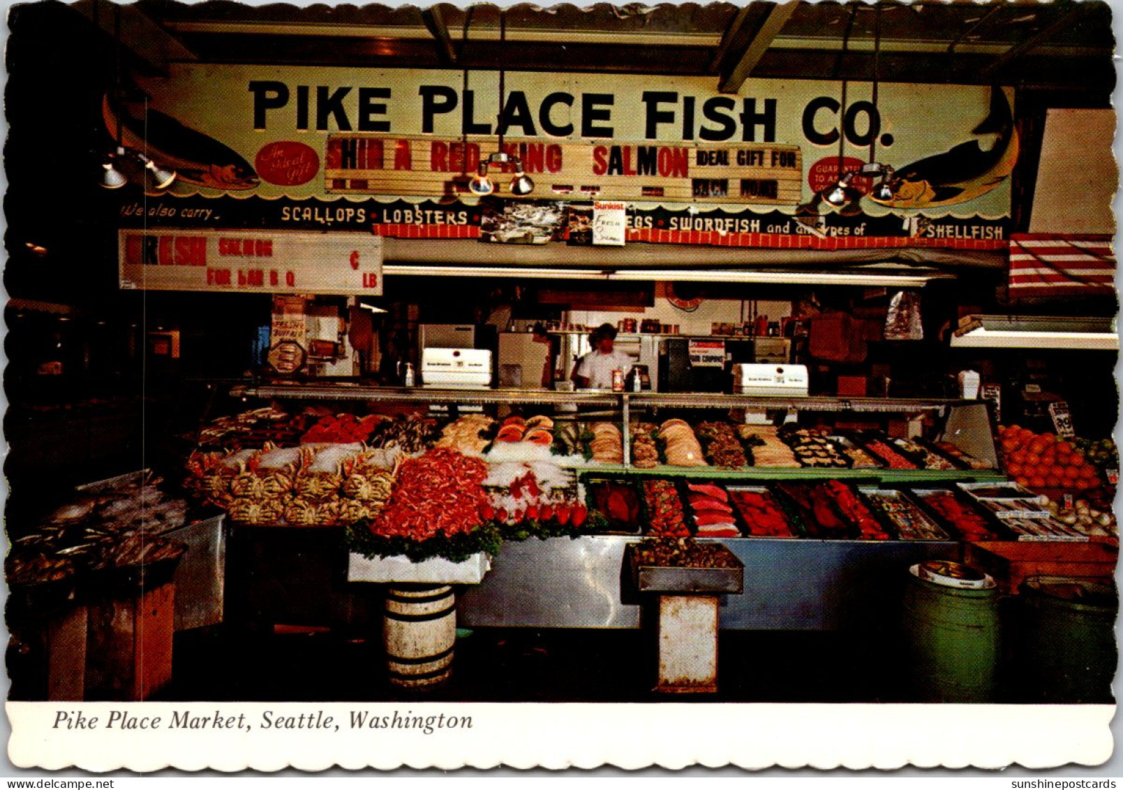 Washington Seattle Pike Place Market The Pike Place Fish Company - Seattle