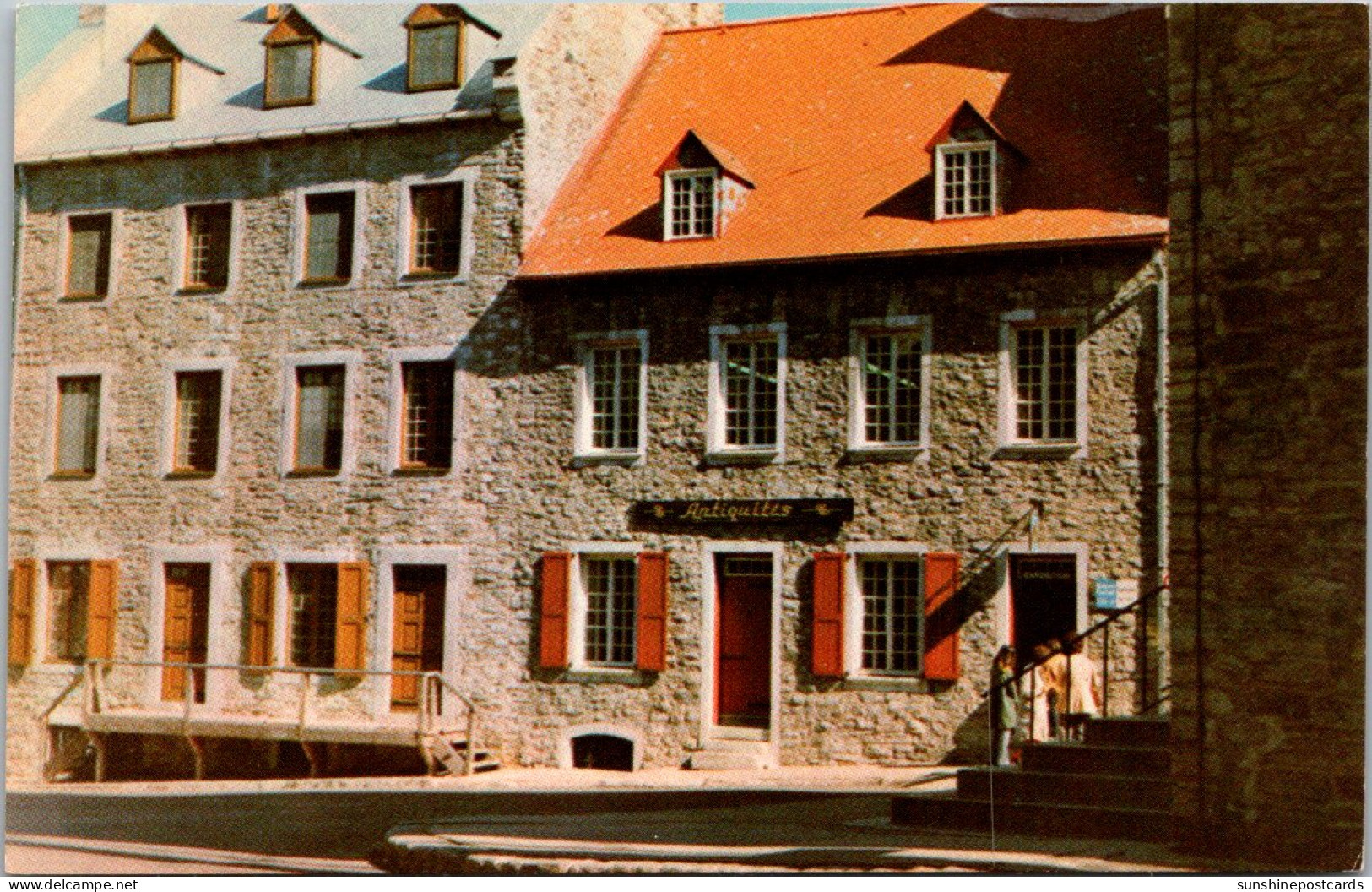 Canada Quebec La Place Royale Two 18th Centruy Houses Barbel And Fornel - Québec - La Cité