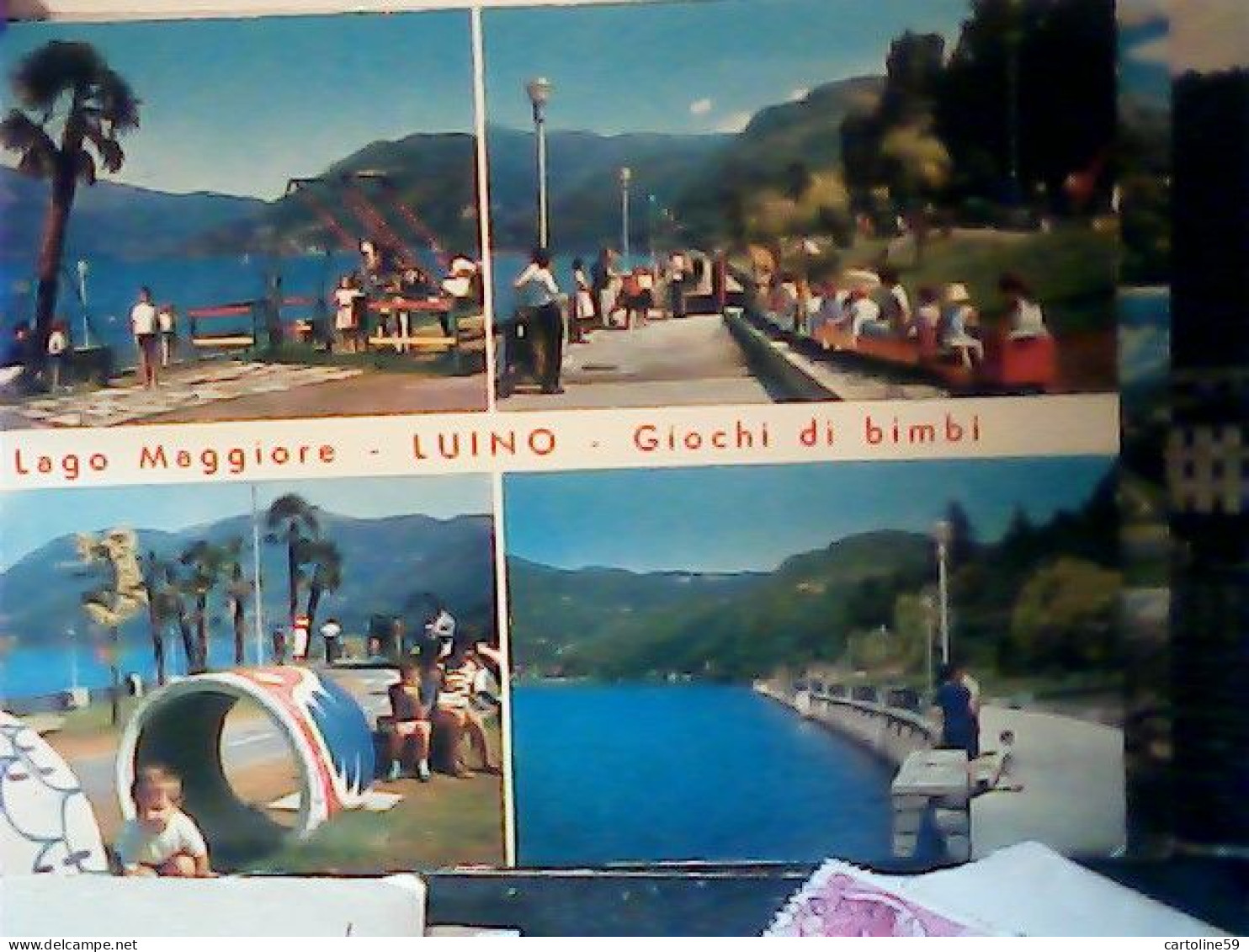 2 CARD LUINO  VB1955/71 JO2893 - Luino