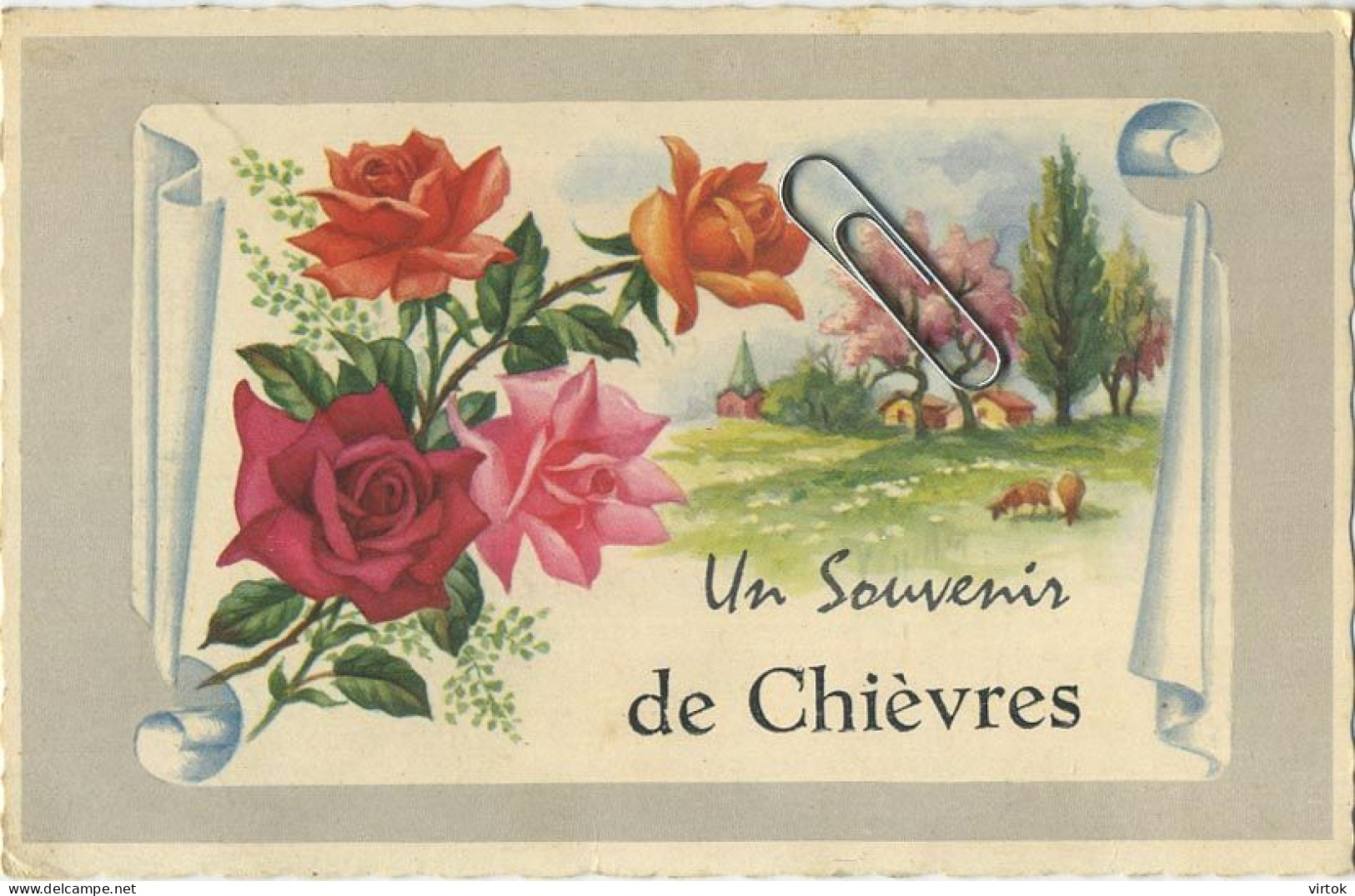 Chièvres :   ( Avec Timbre ) - Chievres