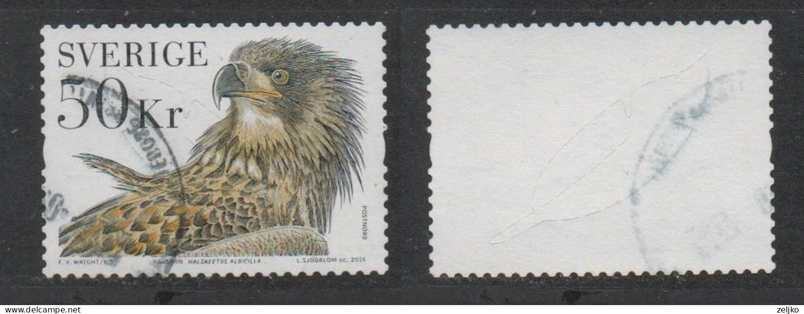 Sweden, Used, 2016, Michel 3094, Fauna, Bird - Oblitérés