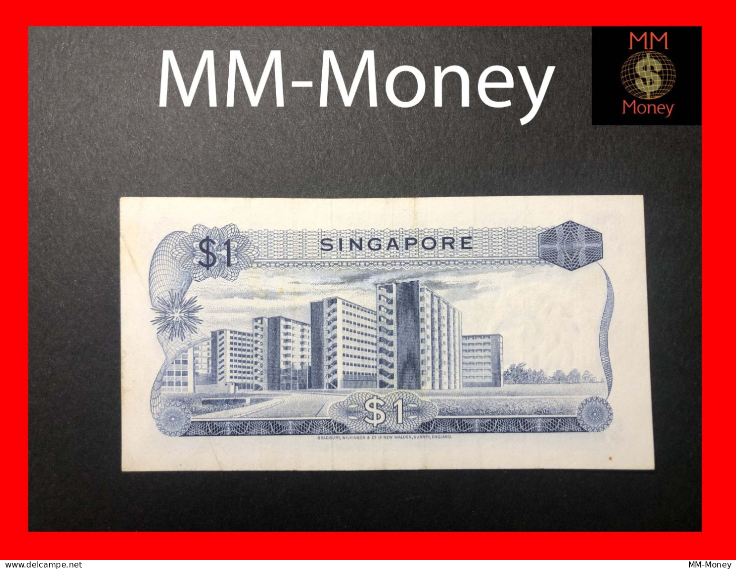 SINGAPORE 1 $ 1970   P. 1  "sig. Goh Keng Swee"    **rare Signature**   AU - Singapore