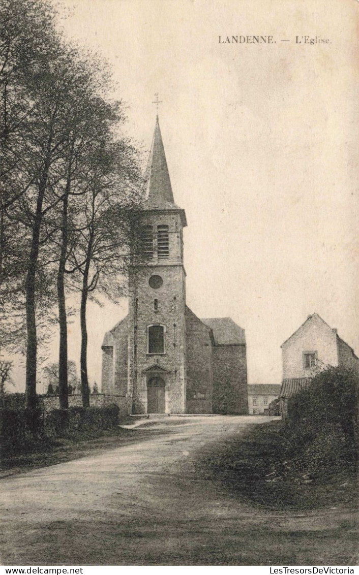 BELGIQUE - Landenne Sur Meuse  - L'église  - Carte Postale Ancienne - Andenne