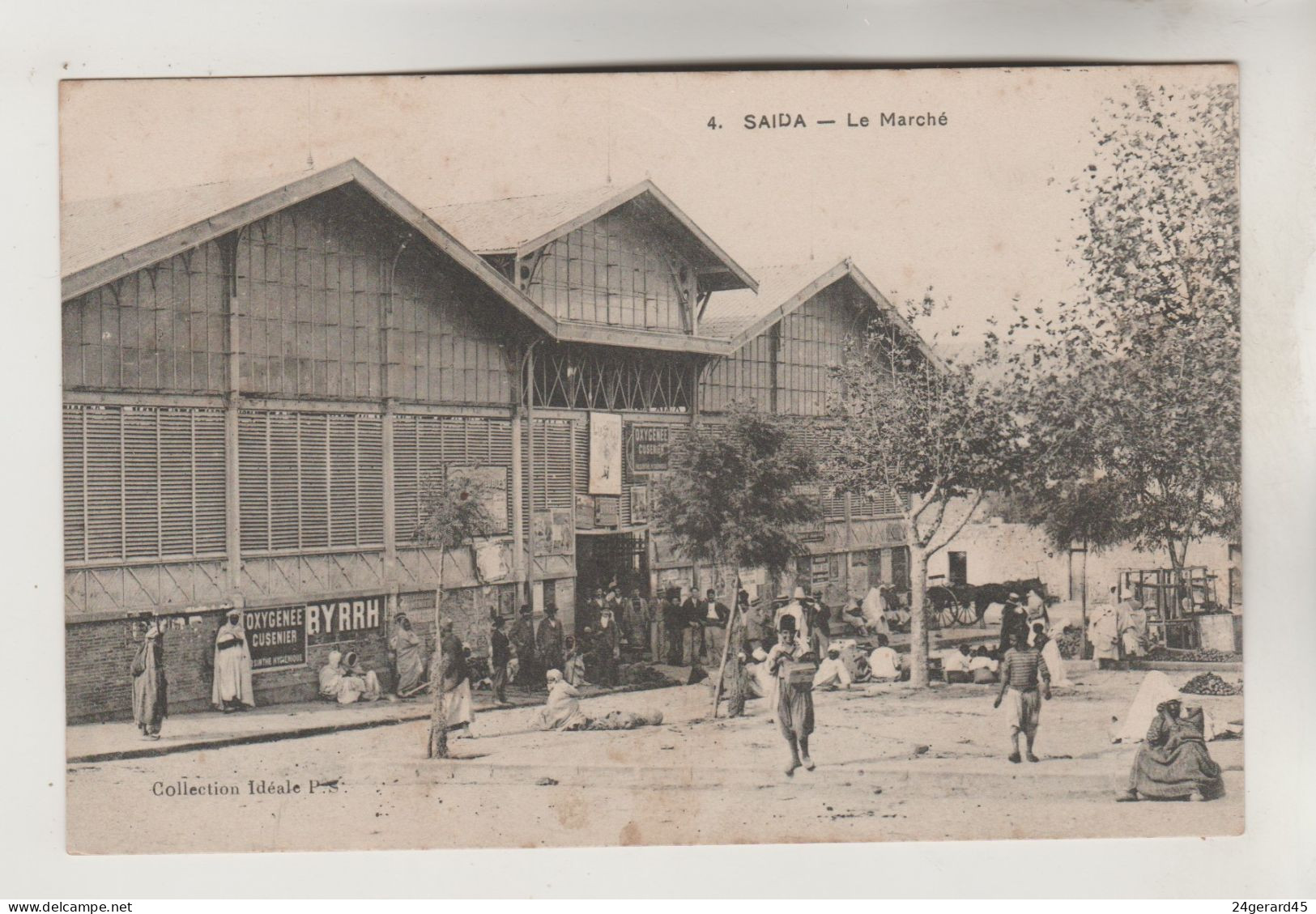 CPA SAIDA (Algérie) - Le Marché - Saïda