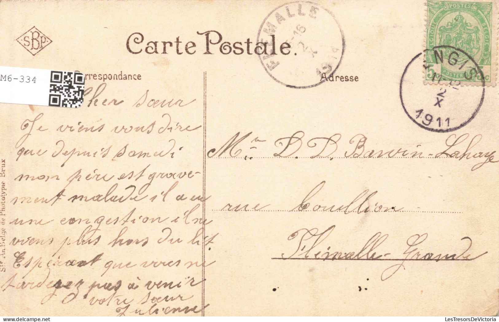 BELGIQUE - Engis - Le Quai - Carte Postale Ancienne - Engis
