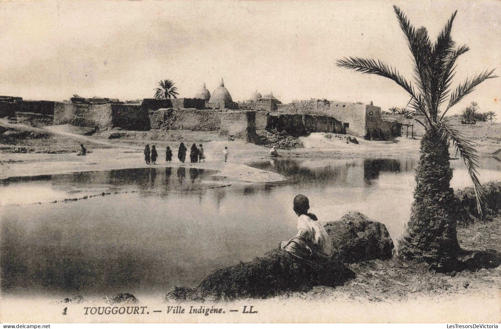 ALGERIE - Touggourt - Ville Indigène - LL - Carte Postale Ancienne - Sonstige & Ohne Zuordnung