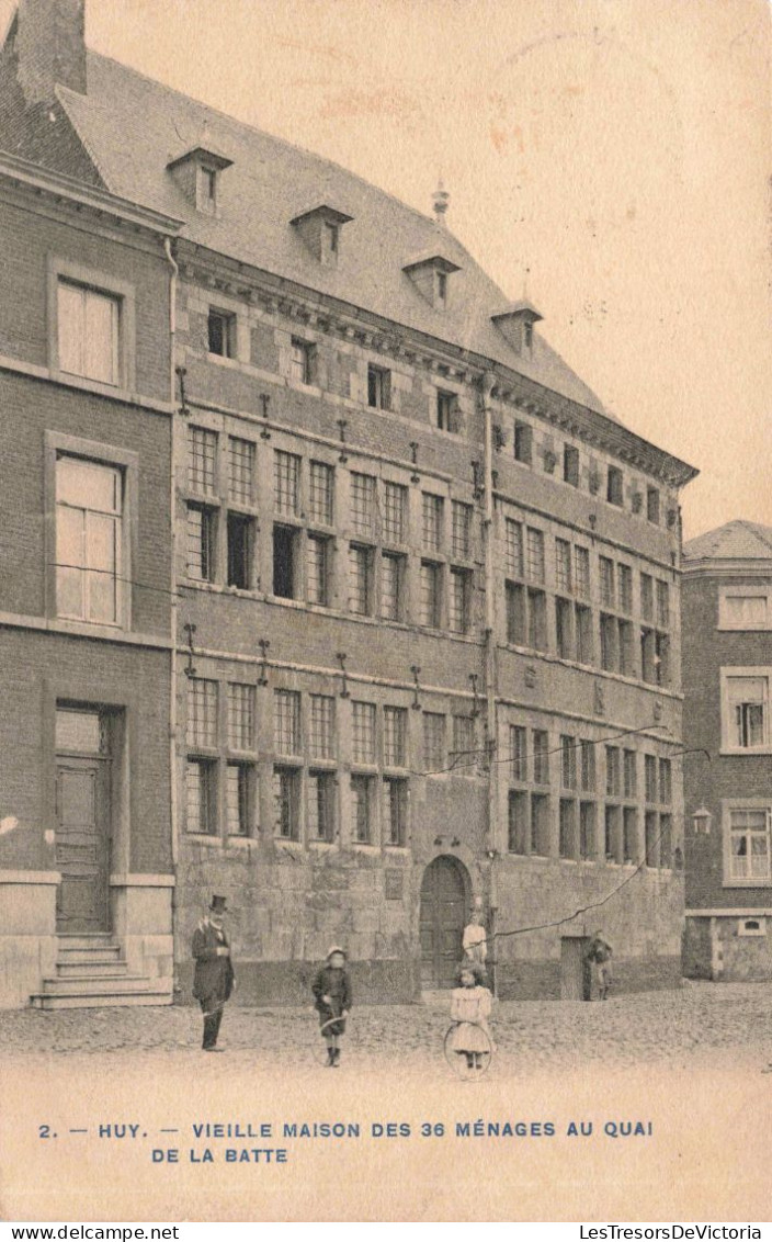 BELGIQUE - Huy - Vieille Maison Au Quai De La Batte - Carte Postale Ancienne - Hoei