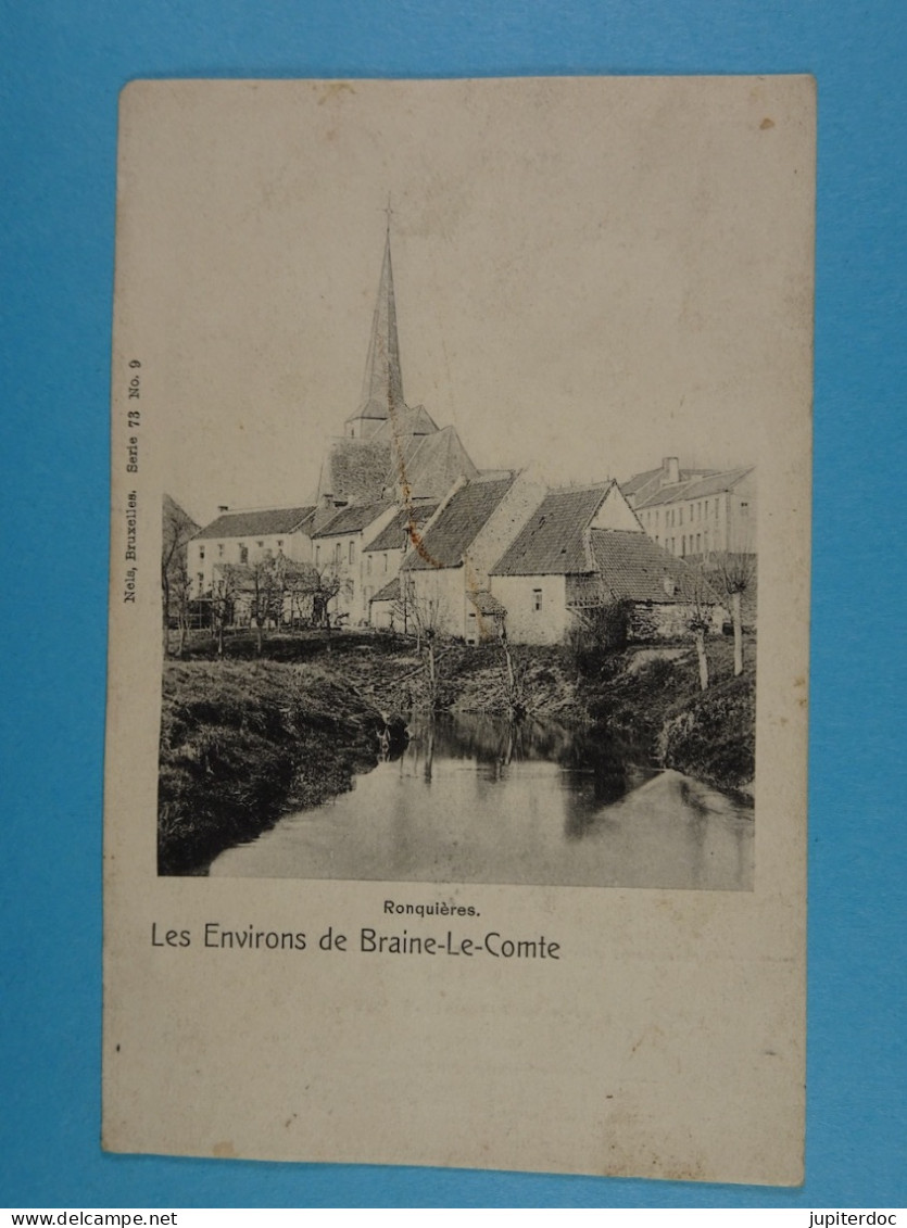 Les Environs De Braine-le-Comte Ronquières (Verso: Publicité Fritz Charleroi, Jouets, Cadeaux...) - Braine-le-Comte