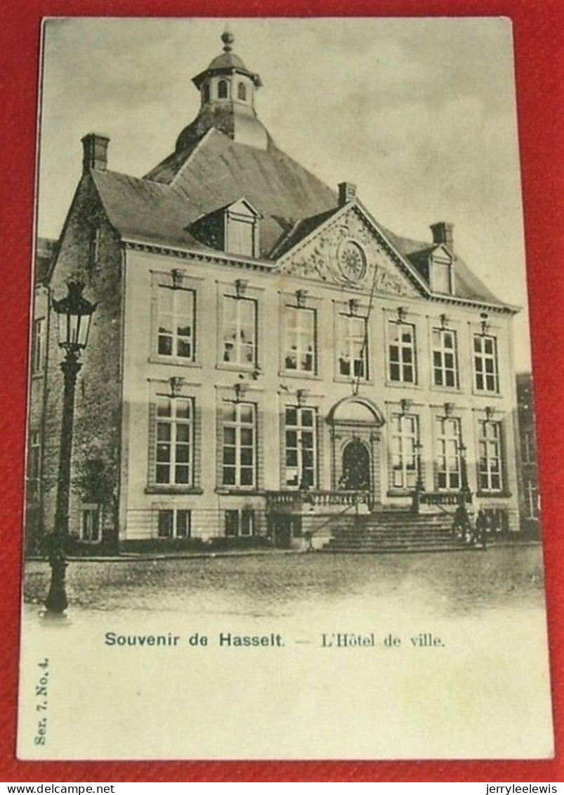 HASSELT  -  Stadhuis  -   Hôtel De Ville  - - Hasselt