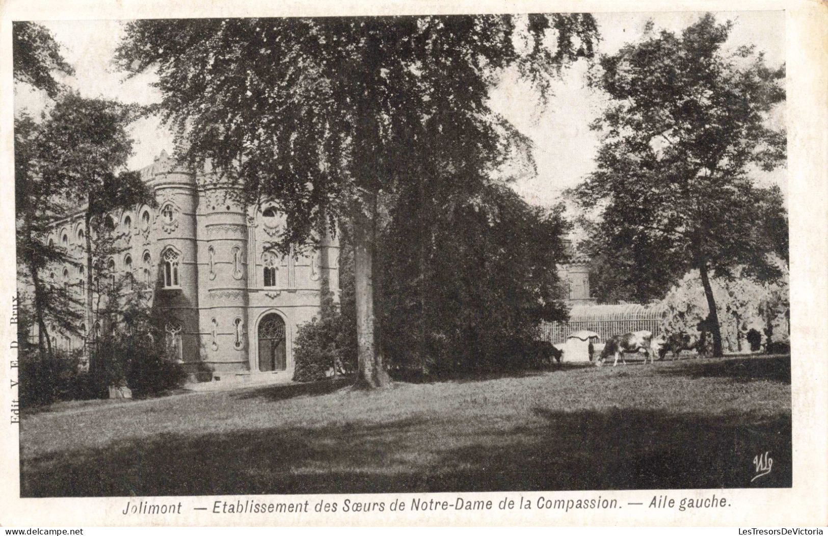 BELGIQUE - Jolimont - Etablissement Des Sœurs De Notre Dame De La Compassion - Carte Postale Ancienne - La Louviere