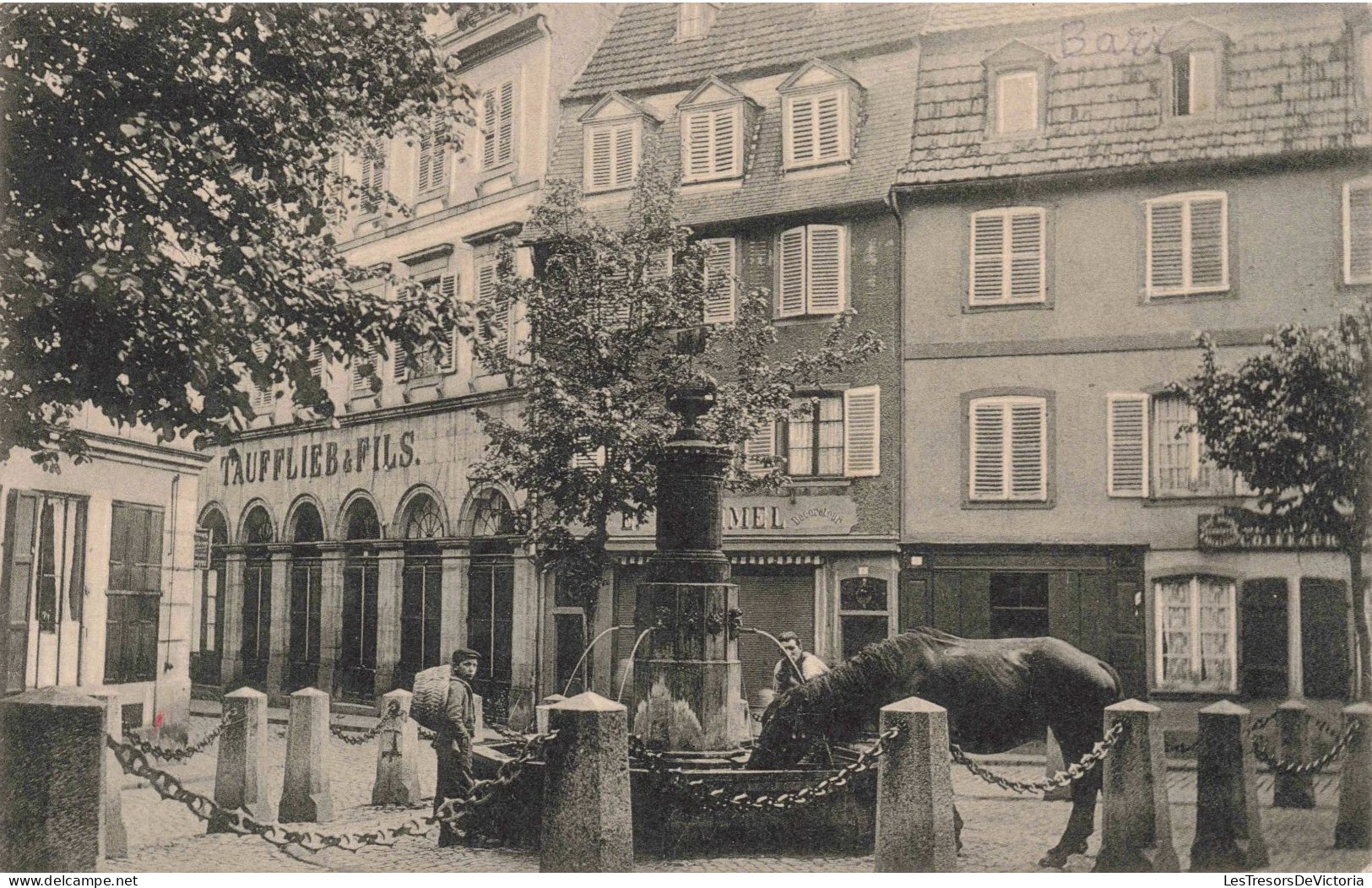 FRANCE - Bas Rhin - Barr - Marktplatz -  Carte Postale Ancienne - Barr