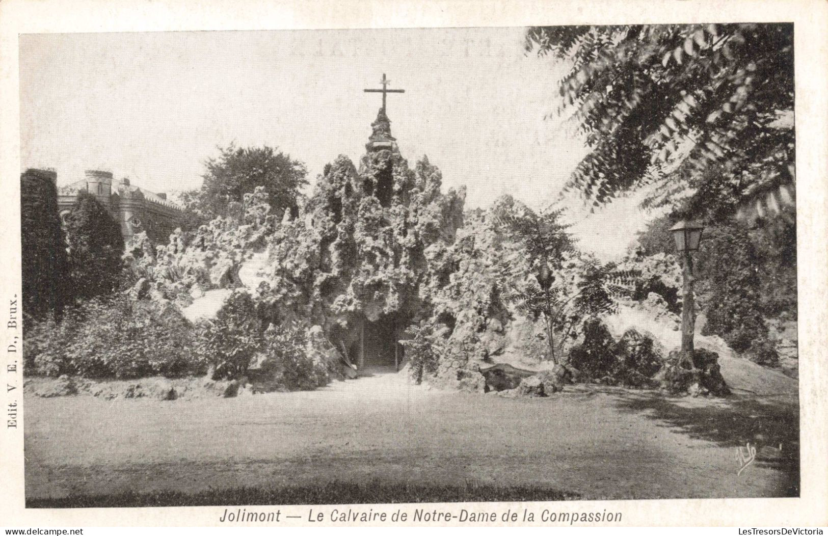 BELGIQUE - Jolimont - Le Calvaire De Notre Dame De La Compassion - Carte Postale Ancienne - La Louviere