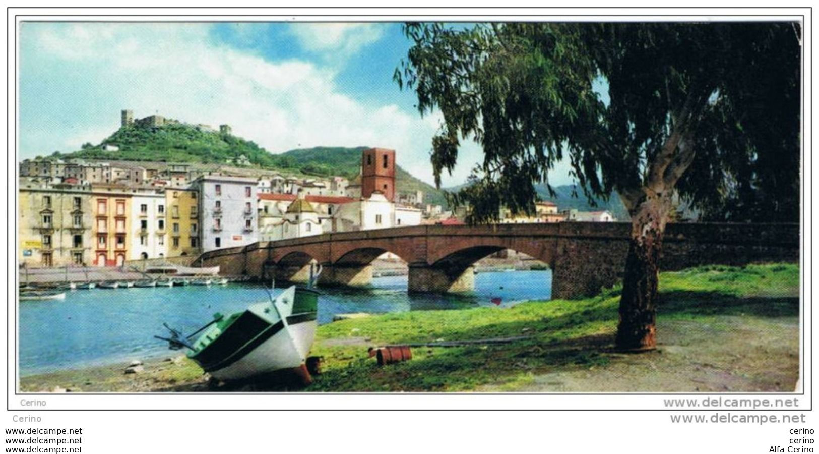 BOSA:  SCORCIO  PANORAMICO  -  MIGNON  Cm. 15 X 7 - Oristano