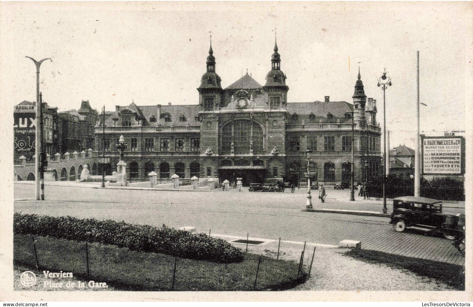 BELGIQUE - Verviers - Place De La Gare - Carte Postale Ancienne - Verviers