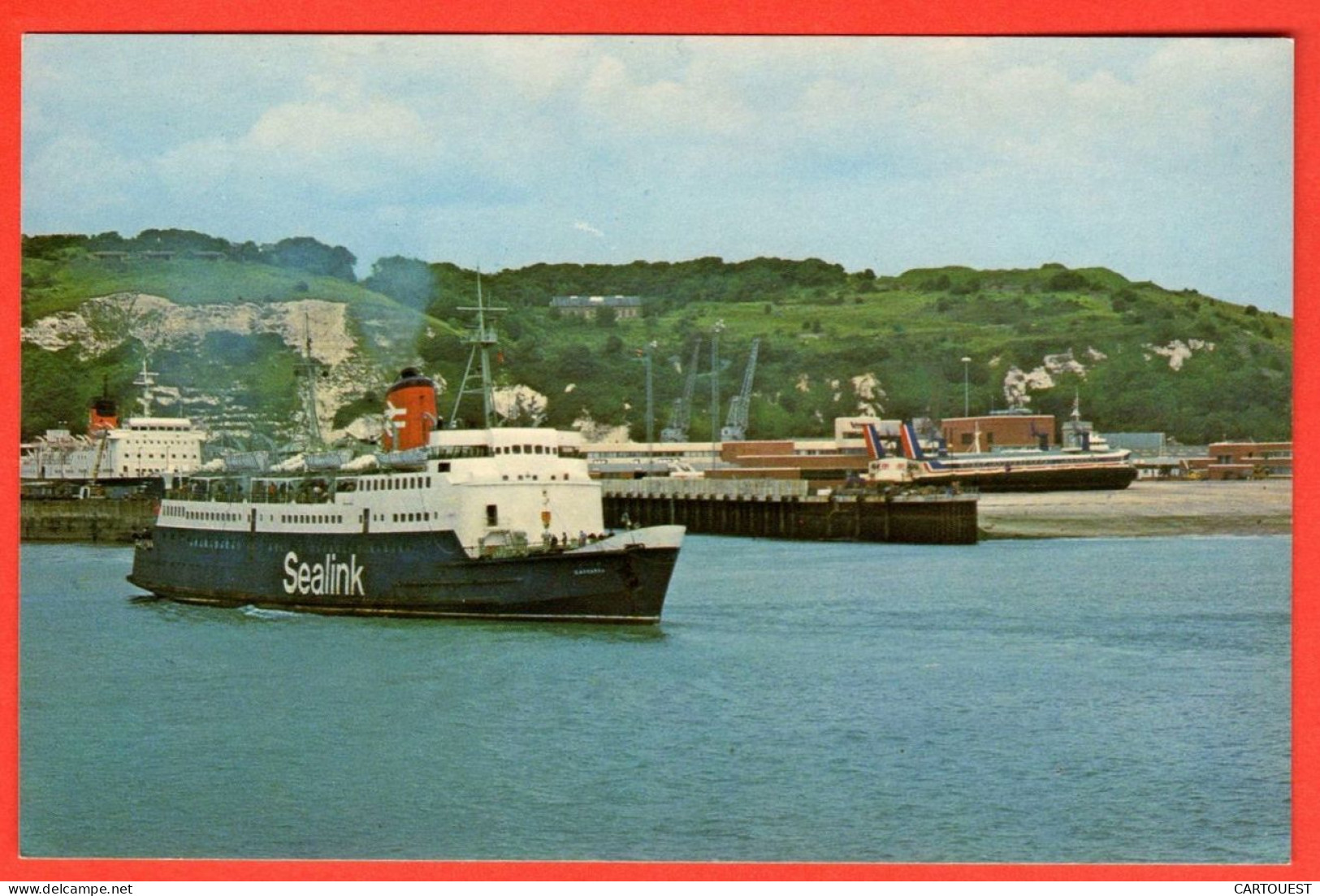 SEALINK FERRY Leaving Dover Harbour - Dover