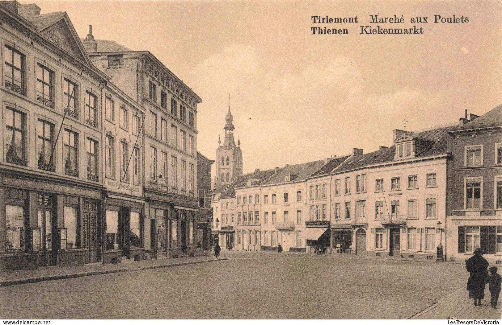 BELGIQUE - Tirlemont - Marché Aux Poulets - Carte Postale Ancienne - Tienen
