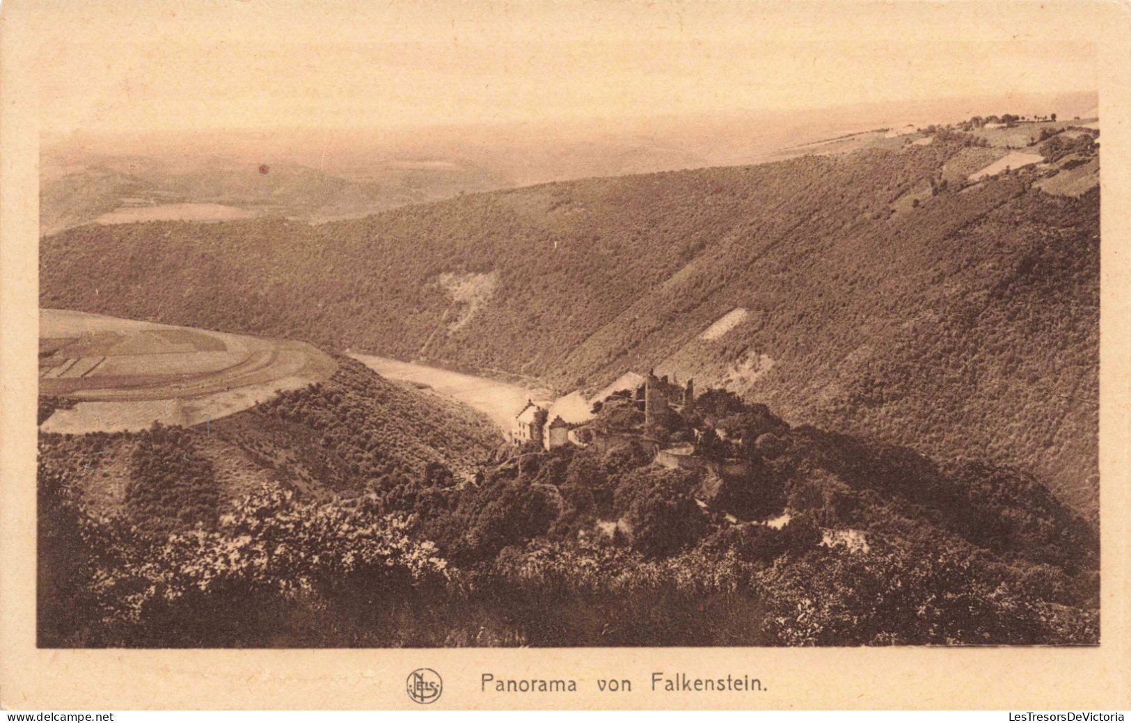 ALLEMAGNE - Falkenstein -  Panorama De Falkenstein - Carte Postale Ancienne - Halberstadt