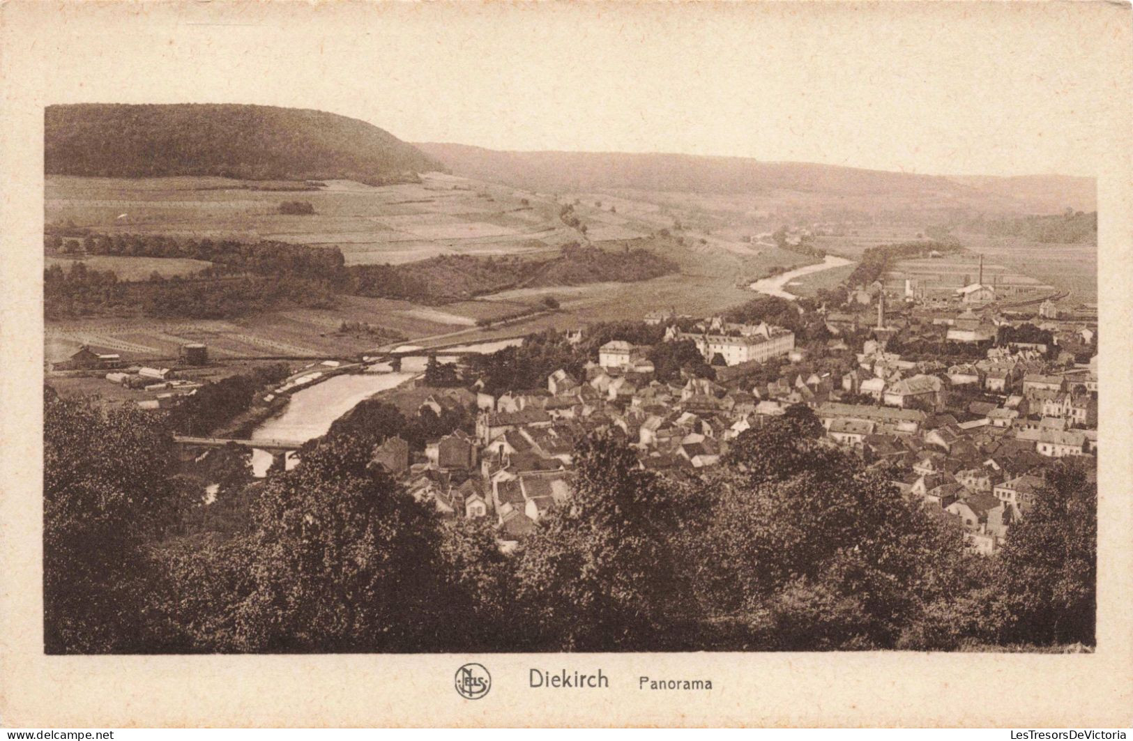 LUXEMBOURG - Diekirch - Diekirch Panorama - Carte Postale Ancienne - Diekirch