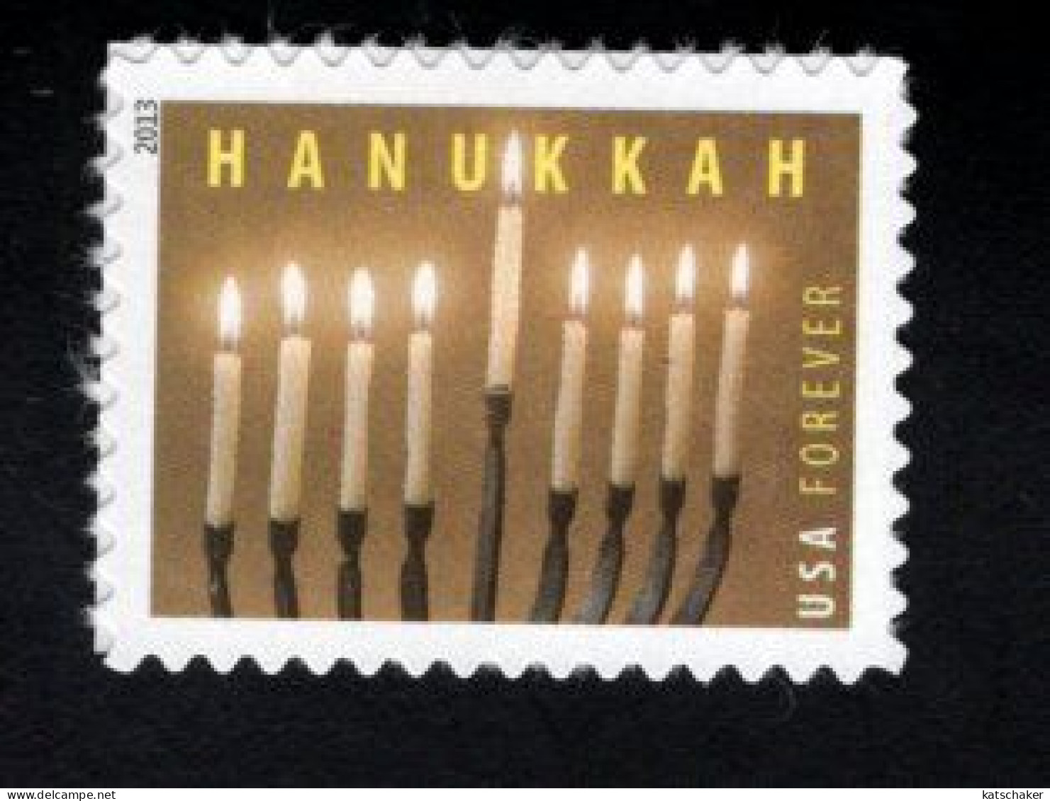 1859651904 2013 SCOTT 4824 (XX)  POSTFRIS MINT NEVER HINGED  - HANUKKAH - MENORAH - Ungebraucht