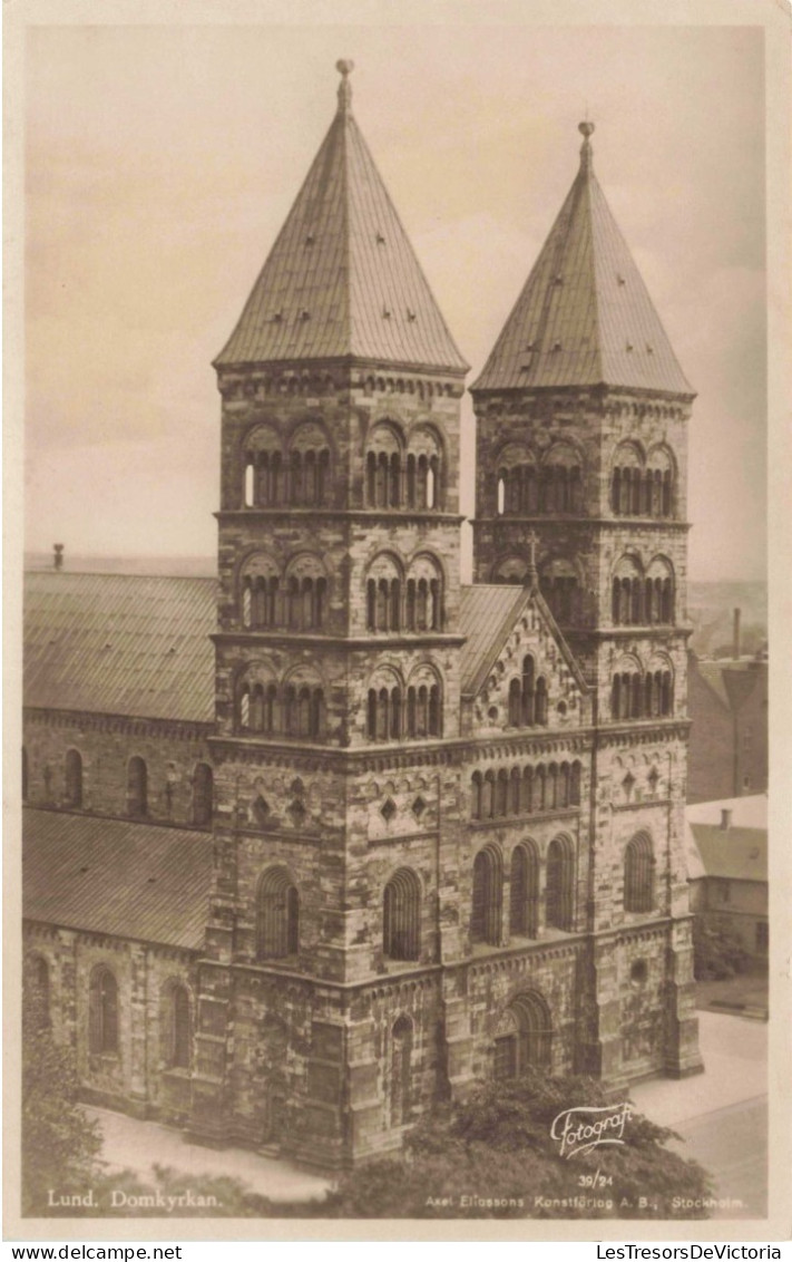 SUÈDE - Lund - Cathédrale De Lund - Carte Postale Ancienne - Zweden