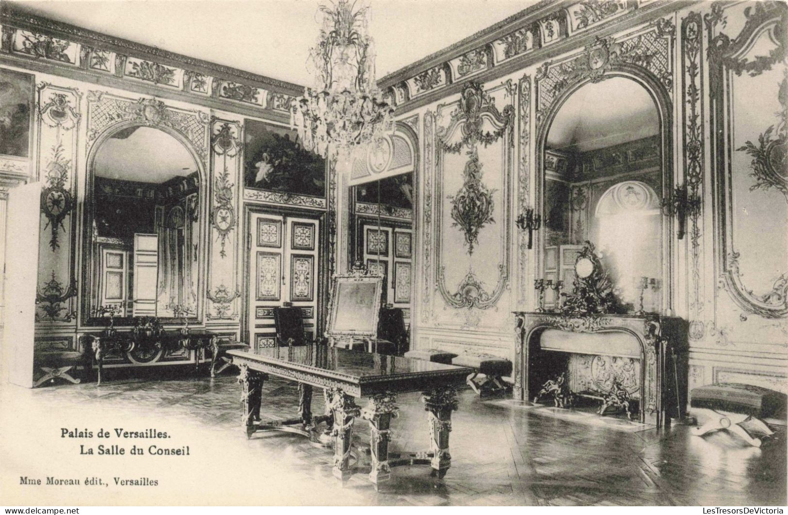 FRANCE - Palais De Versailles - Salon Du Conseil - Carte Postale Ancienne - Versailles (Château)