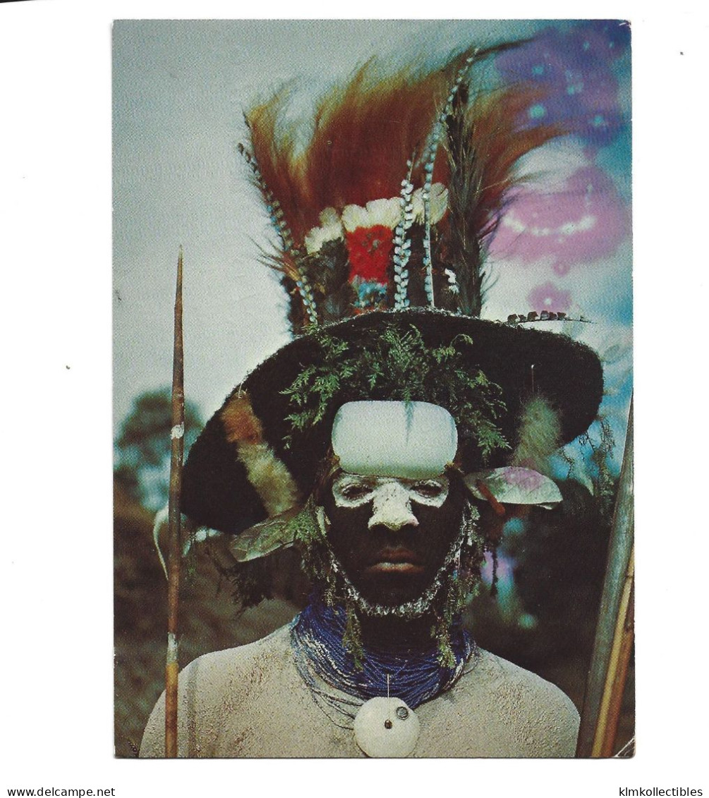 PAPUA NEW GUINEA - WIGMAN OF WABAG - TYPES ET SCENES ETHNIC ETHNIQUE - Papouasie-Nouvelle-Guinée