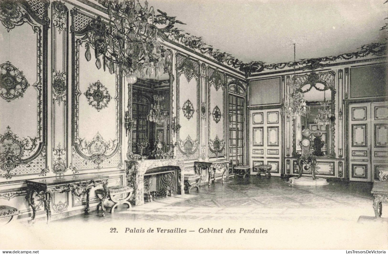 FRANCE - Versailles - Cabinet Des Pendules - Carte Postale Ancienne - Versailles (Schloß)