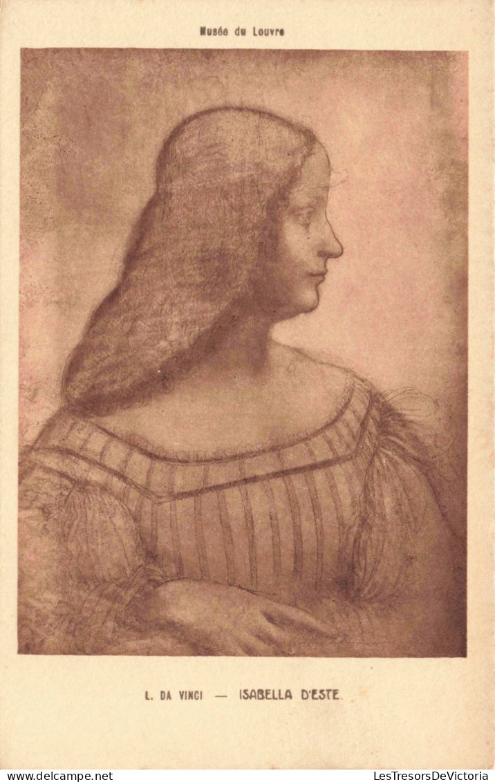 FRANCE - Paris - Musée Du Louvre - Isabella D'Este - Carte Postale Ancienne - Louvre