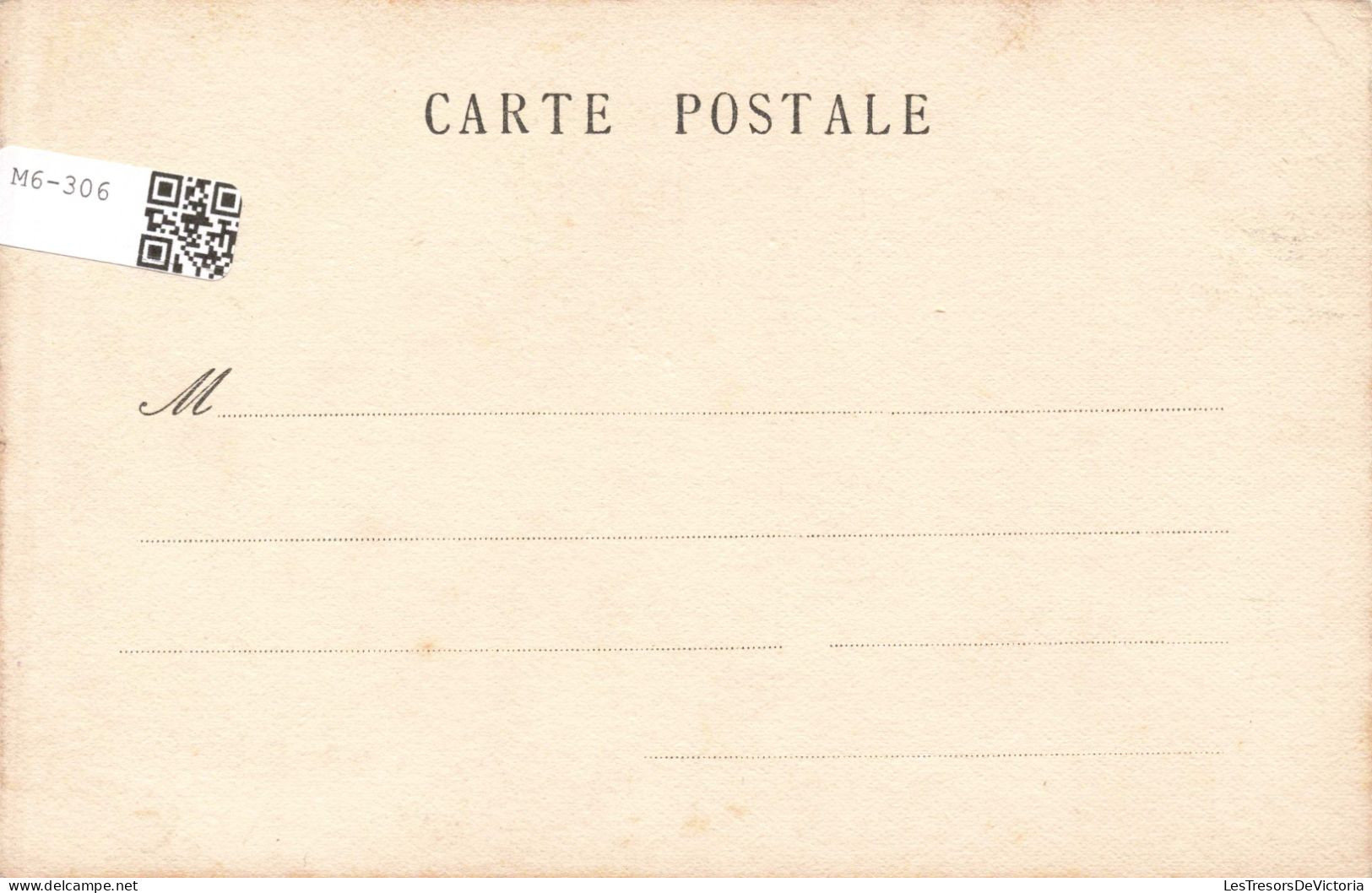 SILHOUETTES - L'Homme Et Le Petit Homme - Carte Postale Ancienne - Silhouetkaarten