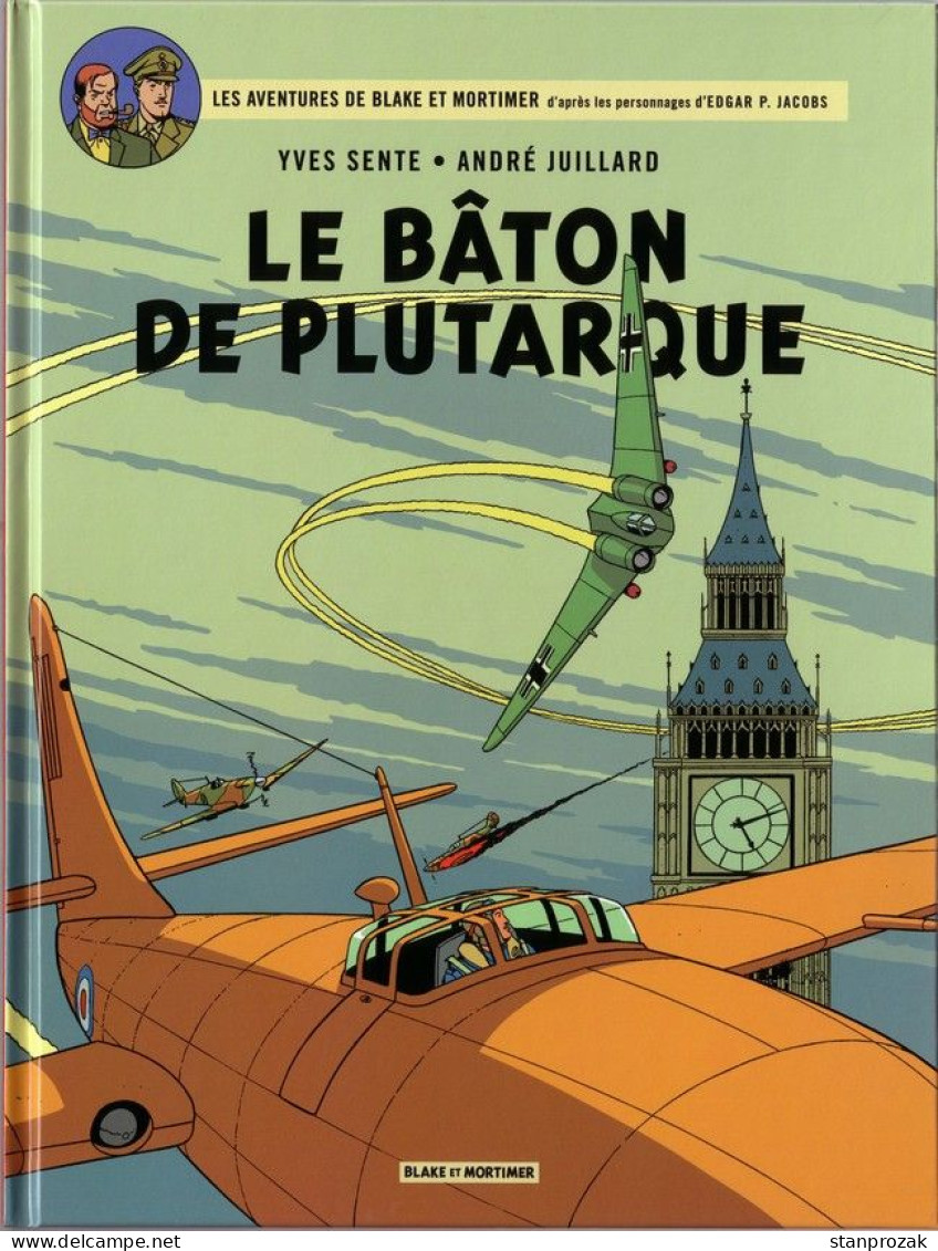Blake Et Mortimer Le Baton De Plutarque - Blake & Mortimer