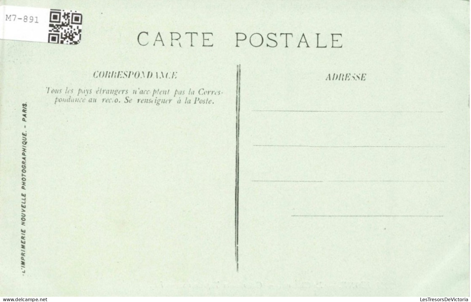 FRANCE - Compiègne - Le Château - Galerie Des Tapisseries - Carte Postale Ancienne - Compiegne
