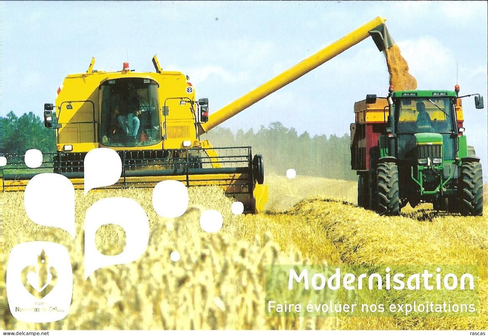 CPM - NORD - PAS DE CALAIS - TERRE D'INNOVATION AGRICOLE - MODERNISATION - FAIRE EVOLUER NOS EXPLOITATIONS - Nord-Pas-de-Calais