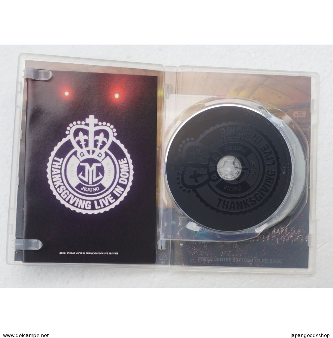 DVD JPN Junsu Jejung Yuchun Thanksgiving Live In Rome RZBD-46642~3 - Music On DVD