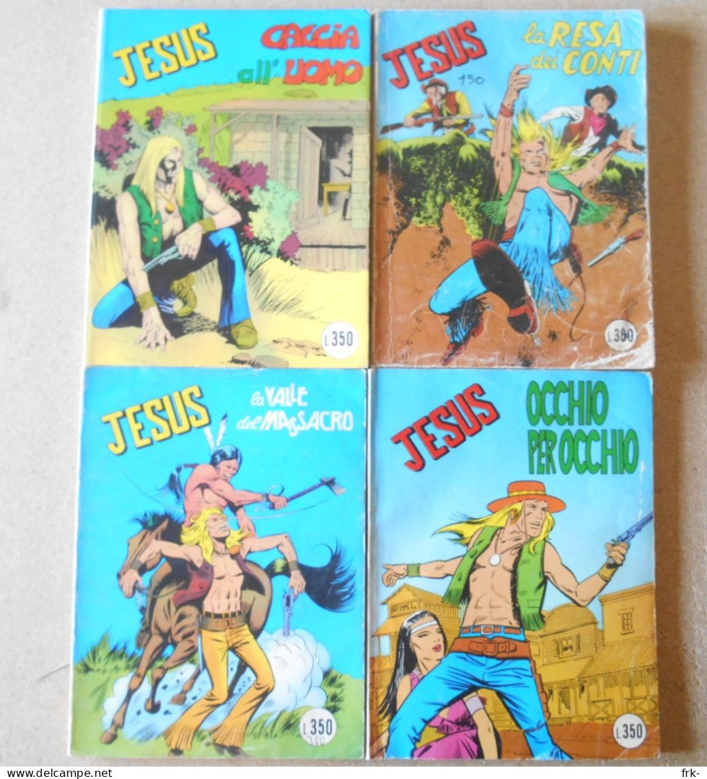 Lotto Di 4 Jesus N. 1,2,5,11 Ed.geis 1976 - Bonelli