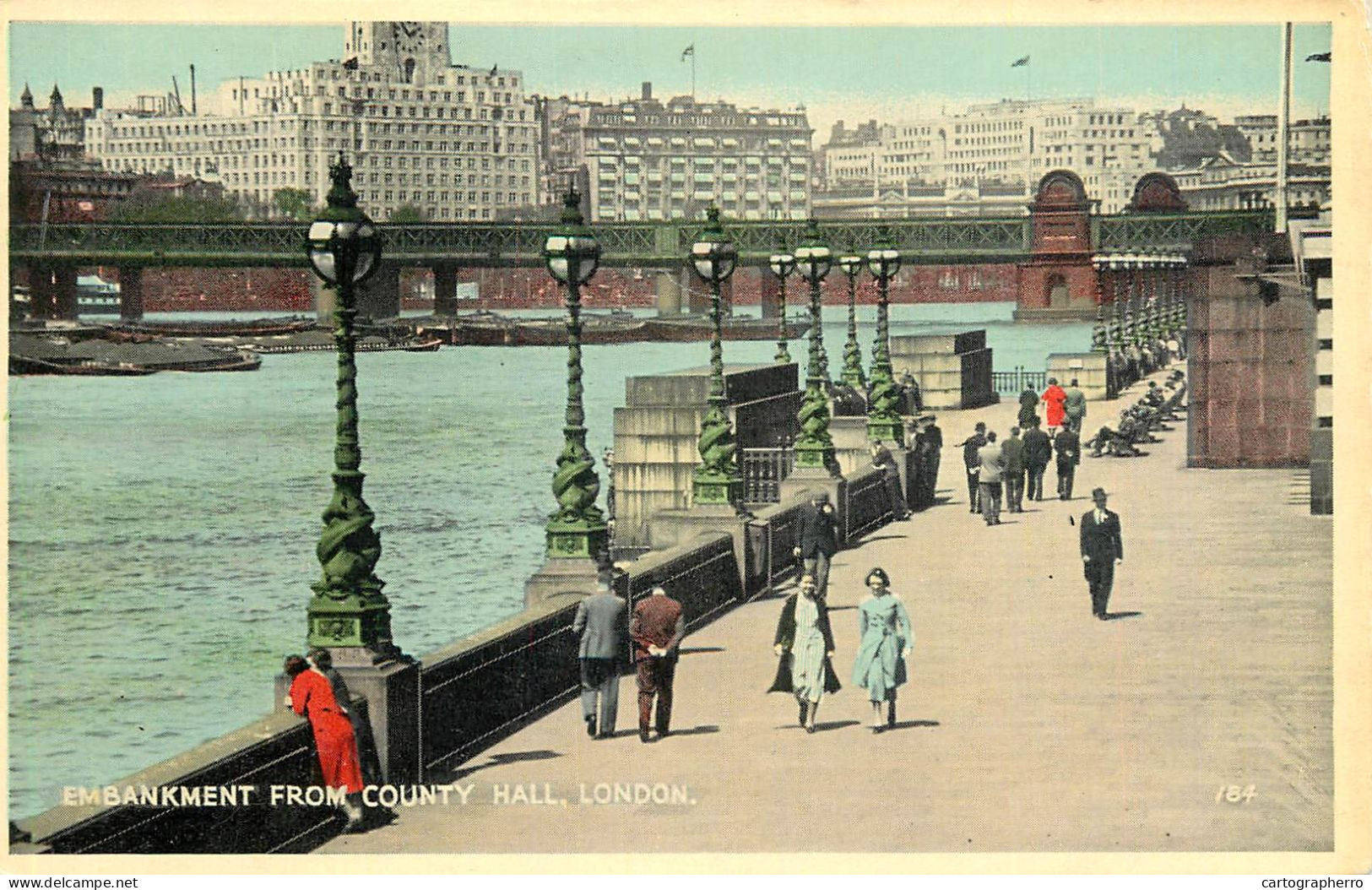 United Kingdom England London Thames River Embankment - River Thames