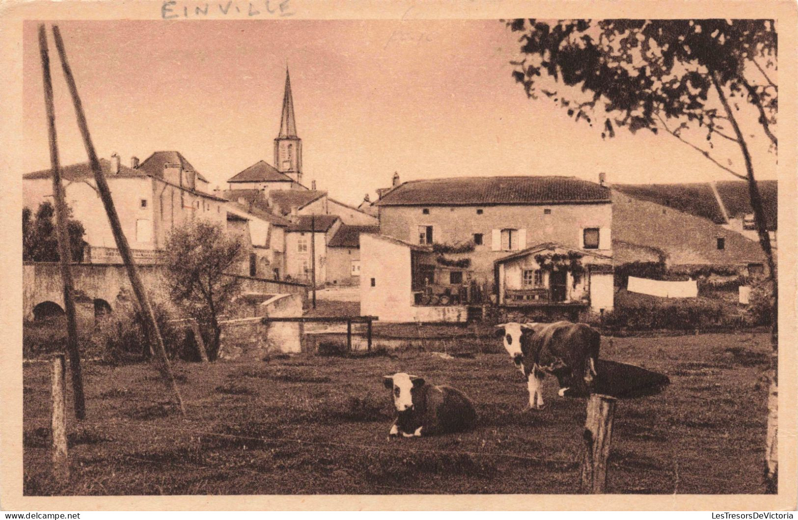 FRANCE - Einville-au-Jard - Le Pont De Raville - Carte Postale Ancienne - Luneville