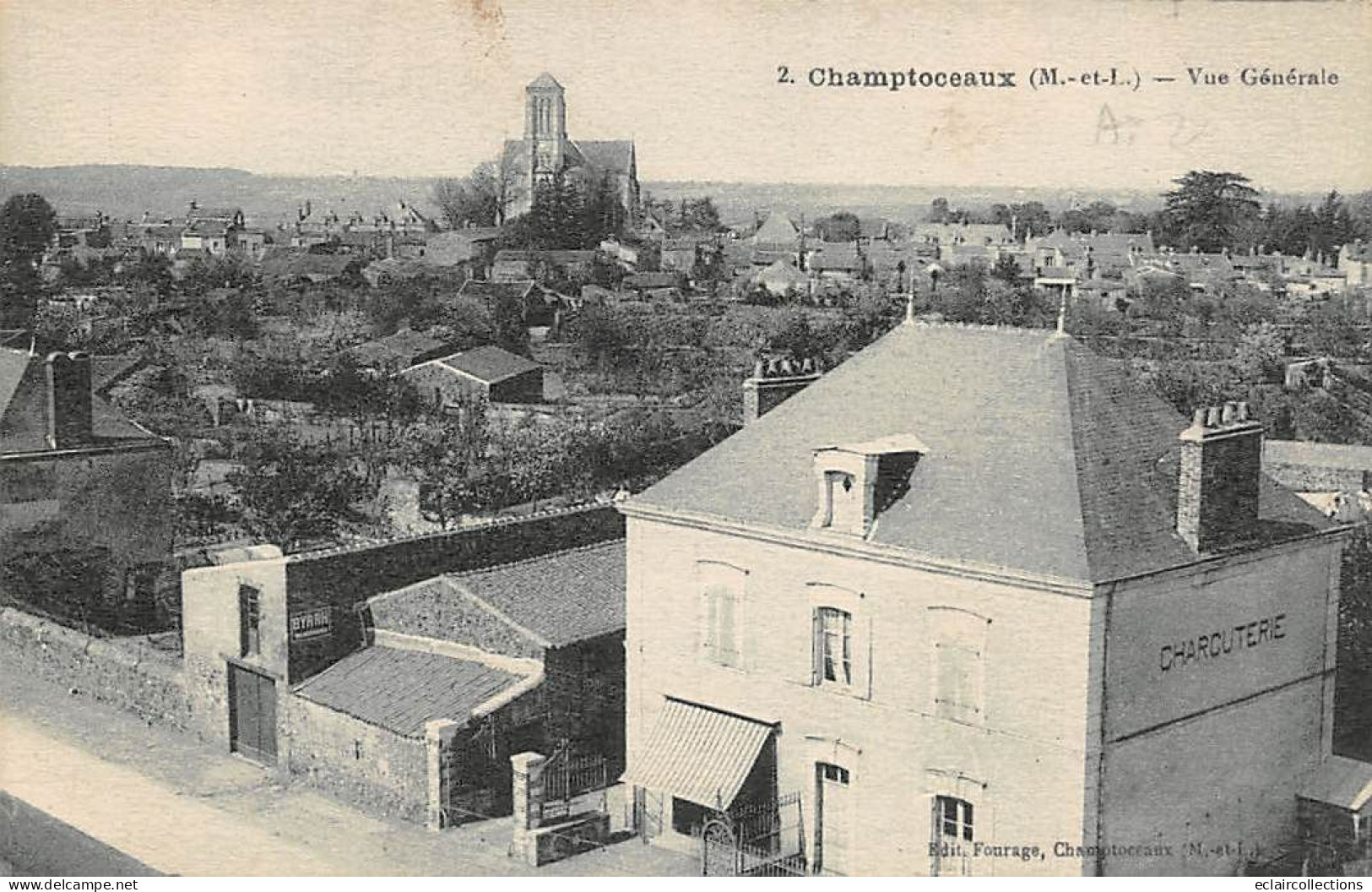 Champtoceaux           49         Vue Générale    N°2    (voir Scan) - Champtoceaux